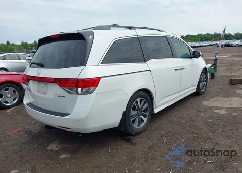 2015 Honda Odyssey Touring/Touring Elite from USA, damaged, VIN 5FNRL5H91FB063360